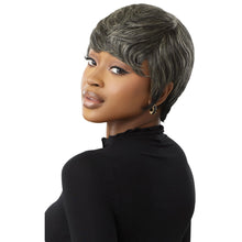 Load image into Gallery viewer, Outre Fab&amp;fly Gray Glamour Human Hair Wig Hh-celia
