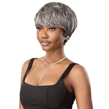 Load image into Gallery viewer, Outre Fab &amp; Fly Gray Glamour Full Cap Wig - Human Hair - Galina
