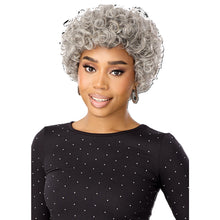 Load image into Gallery viewer, Outre Fab &amp; Fly Gray Glamour Full Cap Wig - Human Hair - Marini
