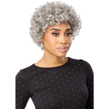 Load image into Gallery viewer, Outre Fab &amp; Fly Gray Glamour Full Cap Wig - Human Hair - Marini
