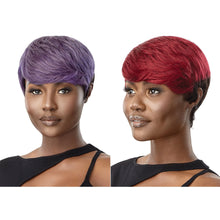 Load image into Gallery viewer, Outre Fab &amp; Fly Human Hair Full Cap Wig Color Queen - Zayna
