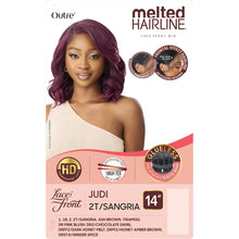 Load image into Gallery viewer, Outre Melted Hairline Synthetic Hd Lace Front Wig - Judi
