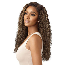 Load image into Gallery viewer, Outre Synthetic Sleek Lay Part Hd Transparent Lace Front Wig Keola
