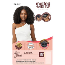 Load image into Gallery viewer, Outre Melted Hairline Synthetic Hd Lace Front Wig - Latira
