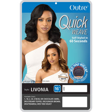 Load image into Gallery viewer, Outre Synthetic Half Wig Quick Weave - Livonia
