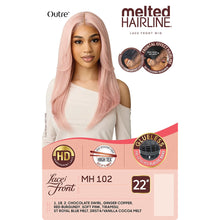 Load image into Gallery viewer, Outre Melted Hairline Synthetic Hd Lace Front Wig - Mh102
