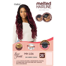 Load image into Gallery viewer, Outre Melted Hairline Synthetic Hd Lace Front Wig - Mh106
