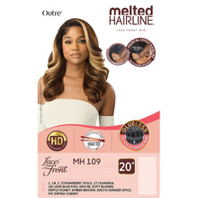 Load image into Gallery viewer, Outre Melted Hairline Synthetic Hd Lace Front Wig - Mh109
