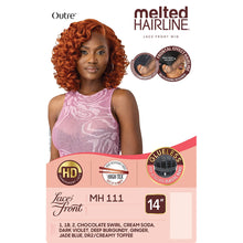 Load image into Gallery viewer, Outre Melted Hairline Synthetic Hd Lace Front Wig - Mh111
