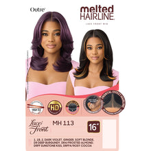 Load image into Gallery viewer, Outre Melted Hairline Synthetic Hd Lace Front Wig - Mh 113
