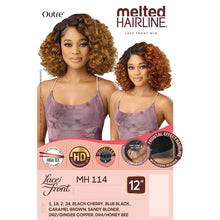 Load image into Gallery viewer, Outre Melted Hairline Synthetic Hd Lace Front Wig - Mh 114
