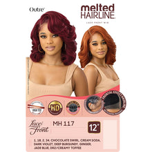Load image into Gallery viewer, Outre Melted Hairline Synthetic Hd Lace Front Wig - Mh 117
