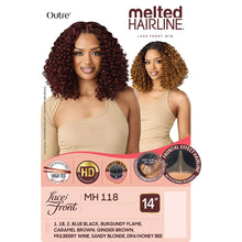Load image into Gallery viewer, Outre Melted Hairline Synthetic Hd Lace Front Wig - Mh 118
