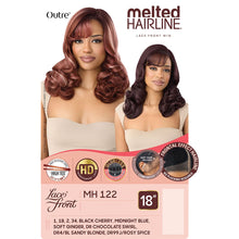 Load image into Gallery viewer, Outre Melted Hairline Synthetic Hd Lace Front Wig - Mh 122
