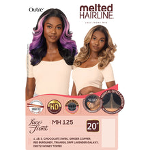Load image into Gallery viewer, Outre Melted Hairline Synthetic Hd Lace Front Wig - Mh 125

