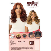 Load image into Gallery viewer, Outre Melted Hairline Synthetic Hd Lace Front Wig - Mh 128
