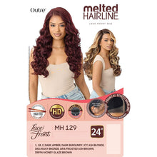 Load image into Gallery viewer, Outre Melted Hairline Synthetic Hd Lace Front Wig - Mh 129
