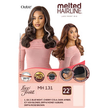 Load image into Gallery viewer, Outre Melted Hairline Synthetic Hd Lace Front Wig - Mh 131
