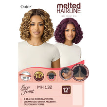 Load image into Gallery viewer, Outre Melted Hairline Synthetic Hd Lace Front Wig - Mh 132
