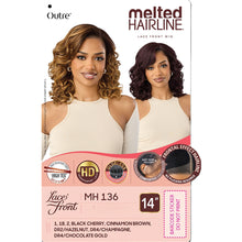 Load image into Gallery viewer, Outre Melted Hairline Synthetic Hd Lace Front Wig - Mh 136
