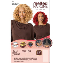 Load image into Gallery viewer, Outre Melted Hairline Synthetic Hd Lace Front Wig- Mh138
