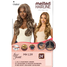 Load image into Gallery viewer, Outre Melted Hairline Synthetic Hd Lace Front Wig- Mh139
