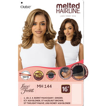 Load image into Gallery viewer, Outre Melted Hairline Synthetic Hd Lace Front Wig- Mh144
