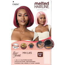 Load image into Gallery viewer, Outre Melted Hairline Synthetic Hd Lace Front Wig- Mh145
