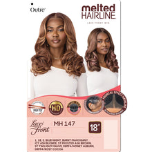 Load image into Gallery viewer, Outre Melted Hairline Synthetic Hd Lace Front Wig- Mh147
