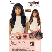 Load image into Gallery viewer, Outre Melted Hairline Synthetic Hd Lace Front Wig- Mh152
