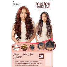 Load image into Gallery viewer, Outre Melted Hairline Synthetic Hd Lace Front Wig- Mh159
