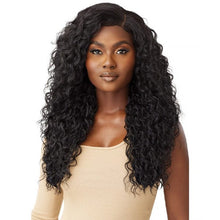 Load image into Gallery viewer, Outre Human Hair Blend 5x5 Lace Closure Wig - Hhb-malaysian Deep 26"
