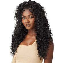 Load image into Gallery viewer, Outre Human Hair Blend 5x5 Lace Closure Wig - Hhb-malaysian Deep 26"
