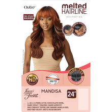 Load image into Gallery viewer, Outre Melted Hairline Synthetic Hd Lace Front Wig - Mandisa
