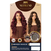 Load image into Gallery viewer, Outre Perfect Hairline Human Hair Blend 13x6 Nueblend- Hhb-body Wave 28
