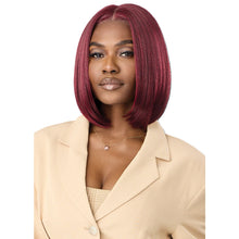 Load image into Gallery viewer, Outre Perfect Hairline Human Hair Blend 13x6 Nueblend- Hhb-straight Bob 12

