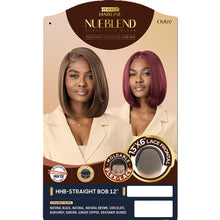 Load image into Gallery viewer, Outre Perfect Hairline Human Hair Blend 13x6 Nueblend- Hhb-straight Bob 12

