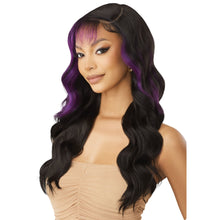 Load image into Gallery viewer, Outre Synthetic Sleek Lay Part Hd Transparent Lace Front Wig - Nailani
