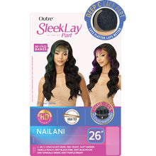 Load image into Gallery viewer, Outre Synthetic Sleek Lay Part Hd Transparent Lace Front Wig - Nailani
