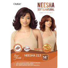 Load image into Gallery viewer, Outre Synthetic Lace Front Wig (soft &amp; Natural) - Neesha 213
