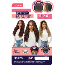 Load image into Gallery viewer, Outre Synthetic Perfect Hairline 13x6 Hd Lace Front Wig - Ph 25
