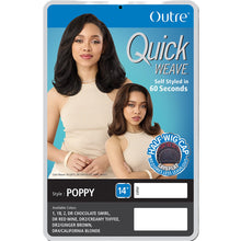 Load image into Gallery viewer, Outre Synthetic Half Wig Quick Weave - Poppy
