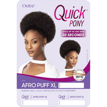 Load image into Gallery viewer, Outre Quick Pony Drawstring Ponytail - Afro Puff Xl
