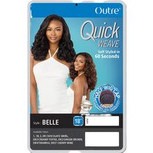 Load image into Gallery viewer, Outre Synthetic Half Wig Quick Weave- Belle
