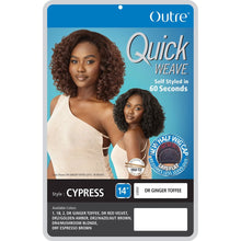 Load image into Gallery viewer, Outre Synthetic Half Wig Quick Weave - Cypress
