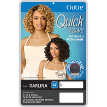 Load image into Gallery viewer, Outre Synthetic Half Wig Quick Weave - Darlina
