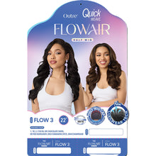 Load image into Gallery viewer, Outre Synthetic Half Wig Flowair Quick Weave- Flow 3

