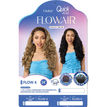 Load image into Gallery viewer, Outre Synthetic Half Wig Flowair Quick Weave- Flow 4
