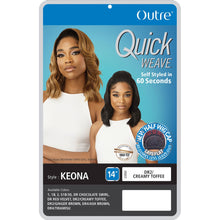 Load image into Gallery viewer, Outre Synthetic Half Wig Quick Weave - Keona
