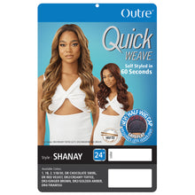 Load image into Gallery viewer, Outre Synthetic Half Wig Quick Weave - Shanay
